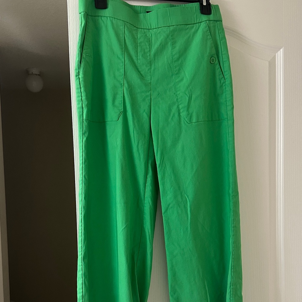 Jones New York Vibrant Green Straight Leg Pants